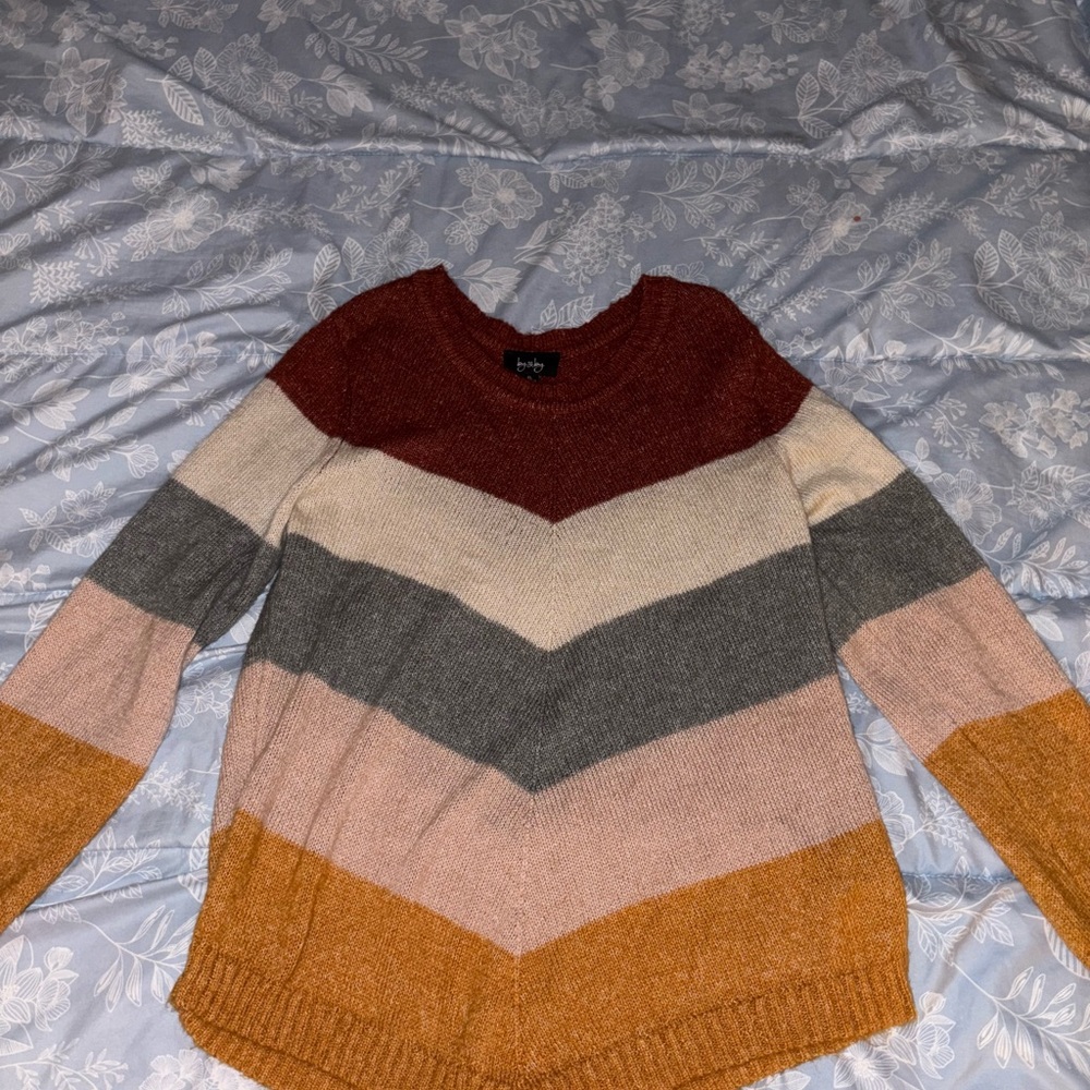 Colorful Striped Sweater